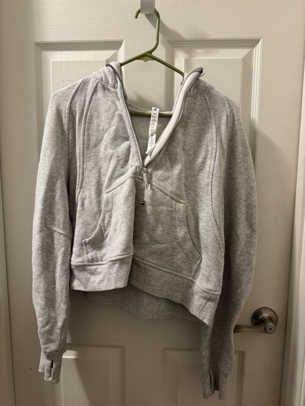 lululemon athletica Light Gray Scuba